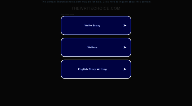 thewritechoice.com