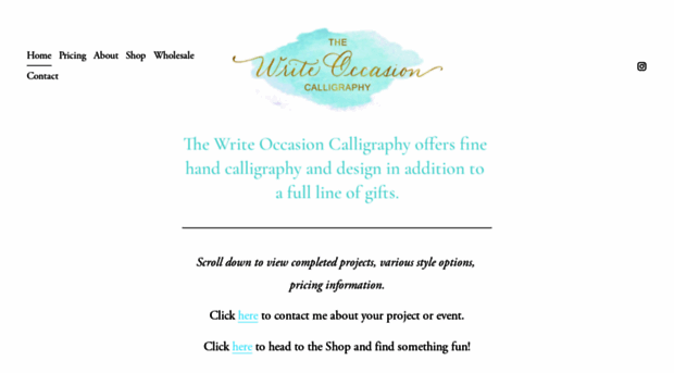 thewriteoccasioncalligraphy.com