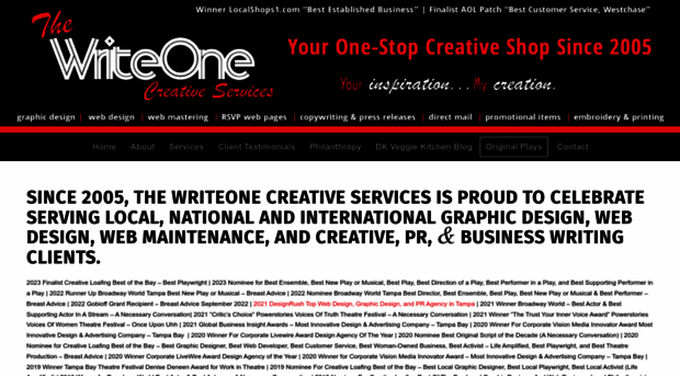 thewriteonecreativeservices.com