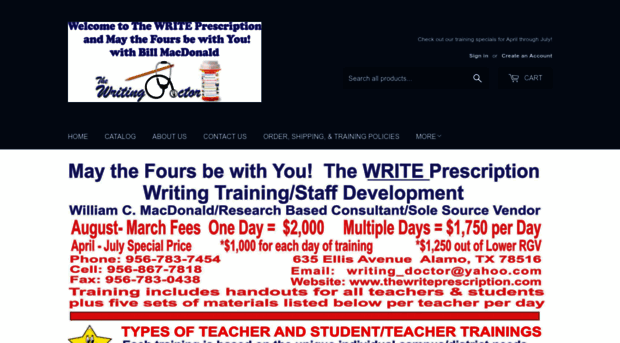 thewriteprescription.com