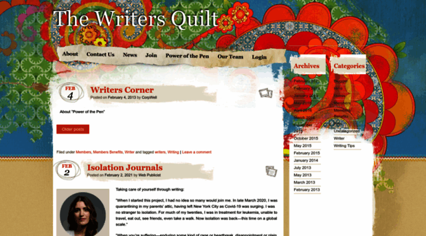 thewritersquilt.com