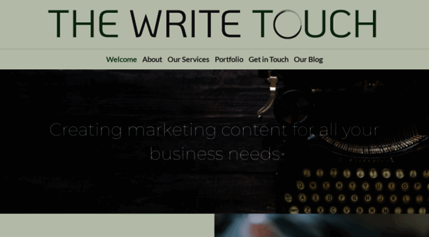 thewritetouch.co.uk