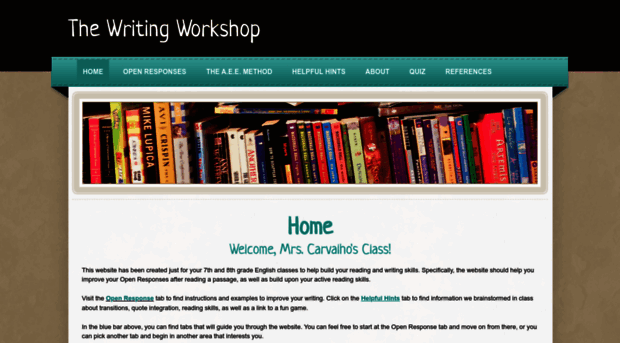 thewritingworkshop.weebly.com