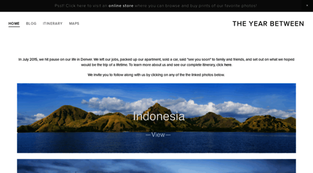 theyearbetween.com
