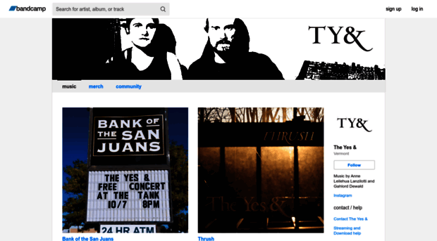 theyesand.bandcamp.com