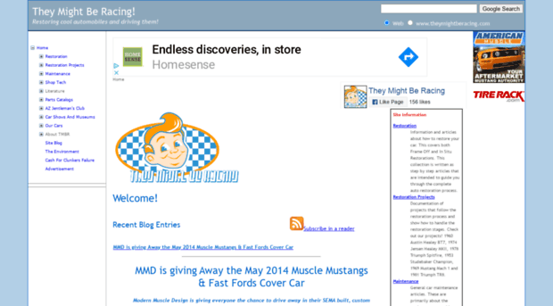 theymightberacing.com