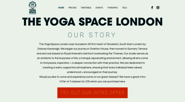 theyogaspacelondon.co.uk