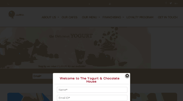 theyogurtandchocolatehouse.com