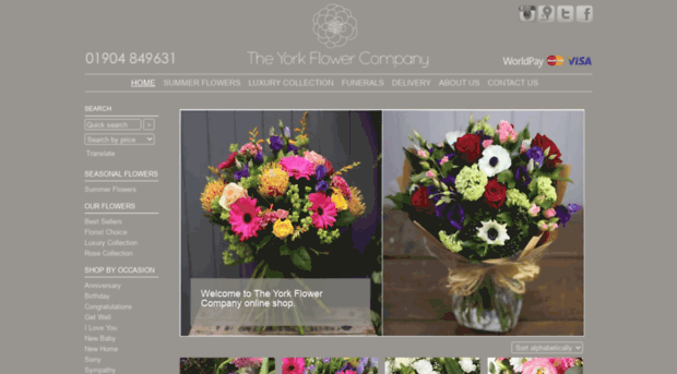 theyorkflowercompany.co.uk