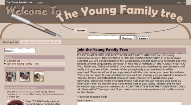 theyoungfamilytree.org