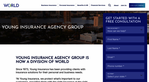 theyounginsurancegroup.net