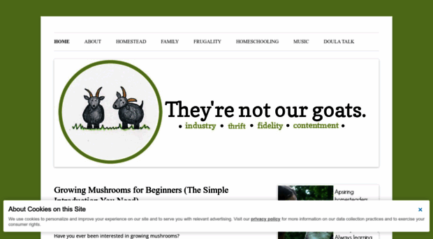 theyrenotourgoats.com