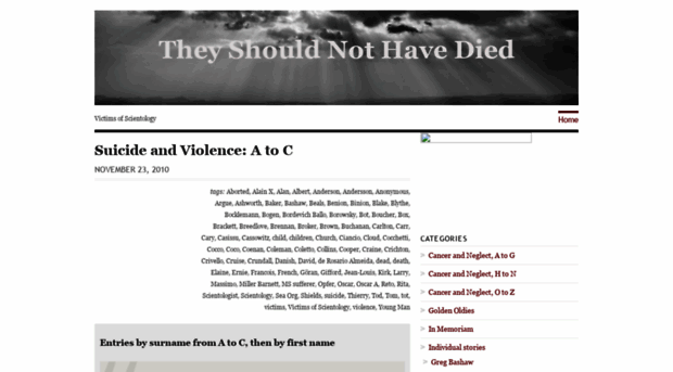 theyshouldnothavedied.wordpress.com