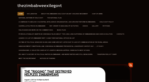 thezimbabweexilegovt.wordpress.com