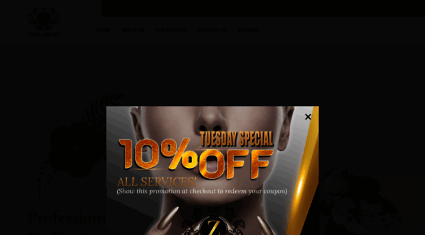 theznailsandspa.com