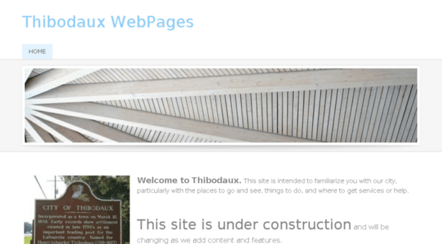 thibodauxwebpages.com
