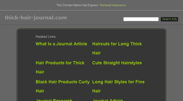 thick-hair-journal.com