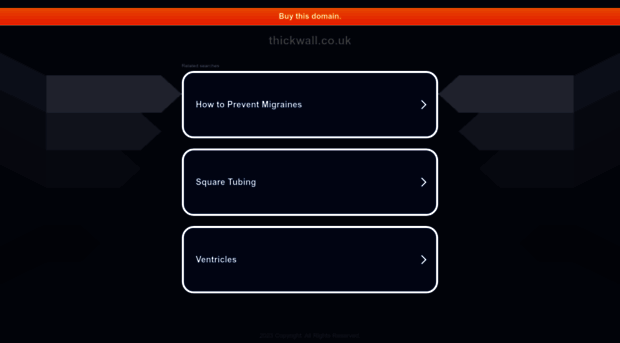 thickwall.co.uk