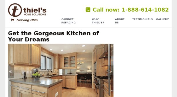 thiels-cabinets.com