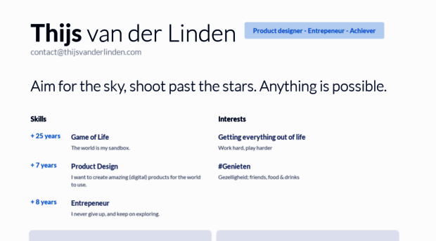 thijsvanderlinden.com