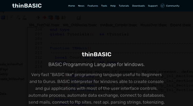 thinbasic.biz