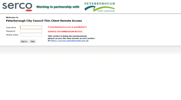 thinclient.peterborough.gov.uk