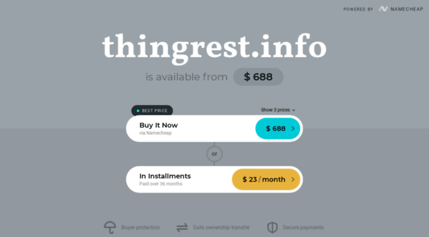 thingrest.info