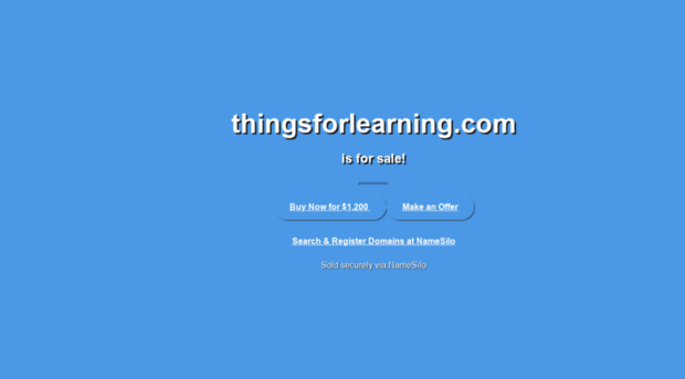 thingsforlearning.com