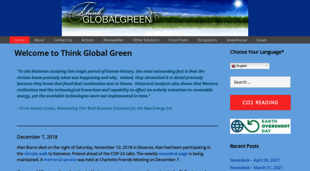 thinkglobalgreen.org