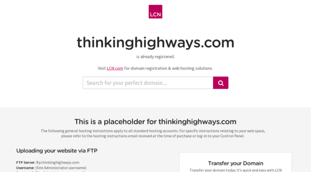 thinkinghighways.com