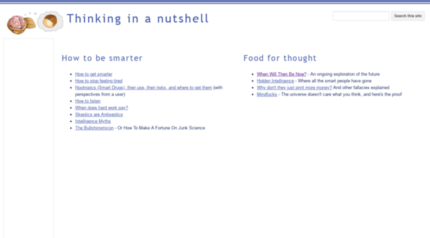 thinkinginanutshell.com