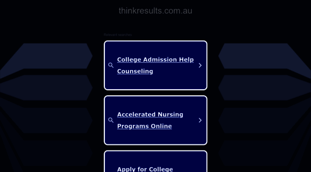 thinkresults.com.au