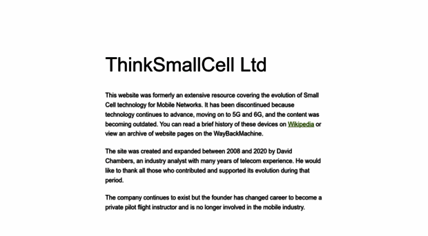 thinksmallcell.com