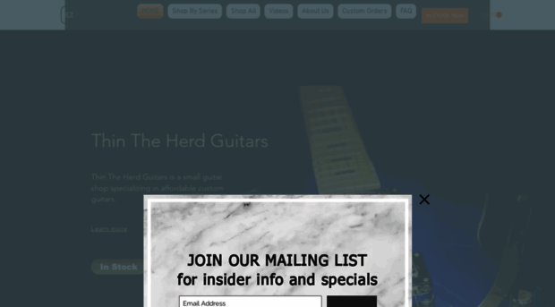 thintheherdguitars.com