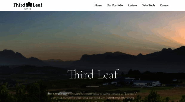 thirdleafwines.com