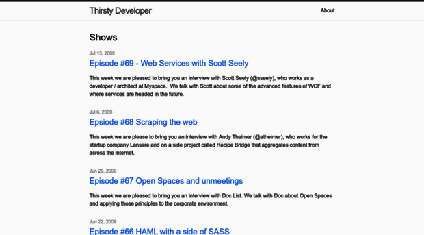thirstydeveloper.com