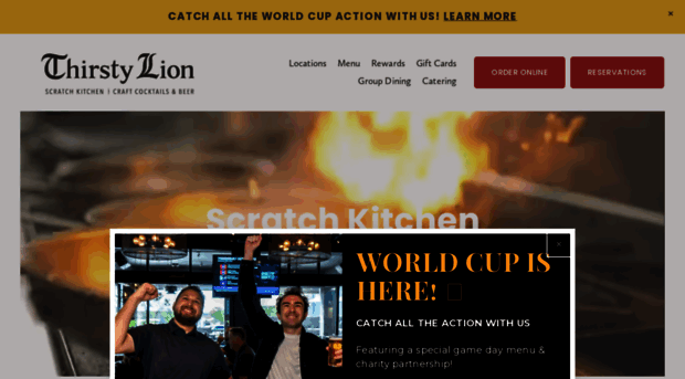 thirstylionrestaurant.com