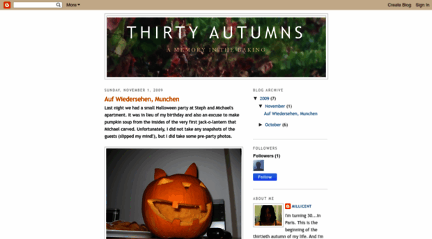 thirtyautumns.blogspot.com