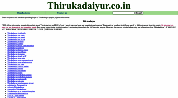 thirukadaiyur.co.in