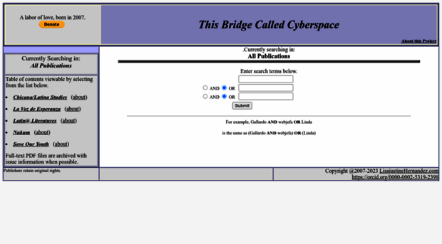 thisbridgecalledcyberspace.net