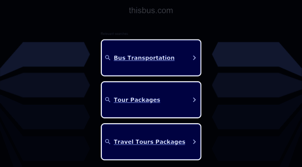 thisbus.com