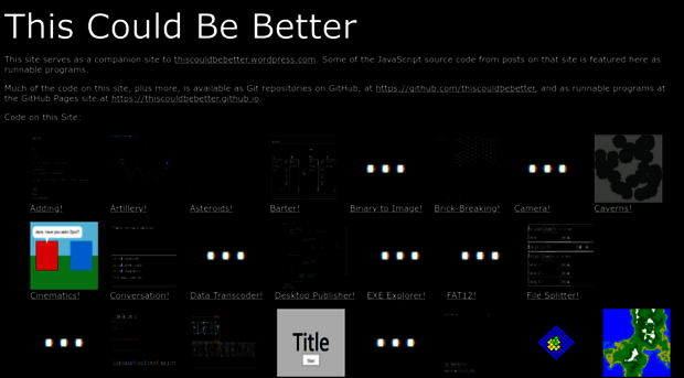 thiscouldbebetter.neocities.org