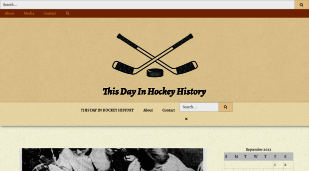 thisdayinhockeyhistory.com