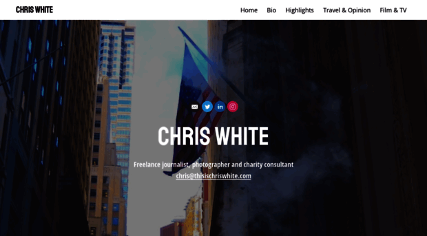 thisischriswhite.com