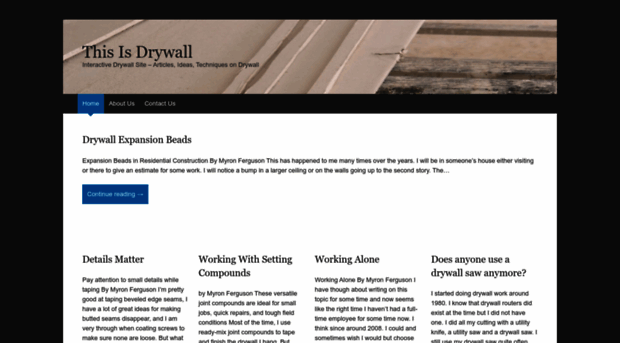 thisisdrywall.com