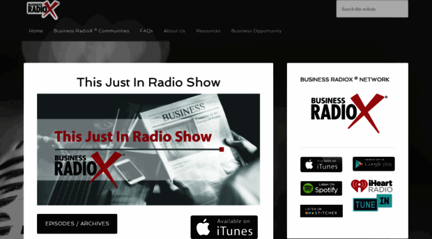 thisjustin.businessradiox.com