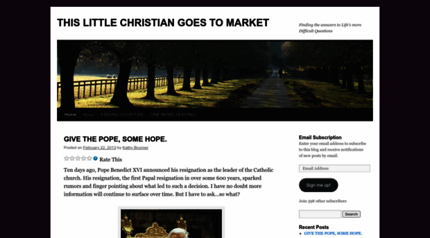 thislittlechristiangoestomarket.wordpress.com