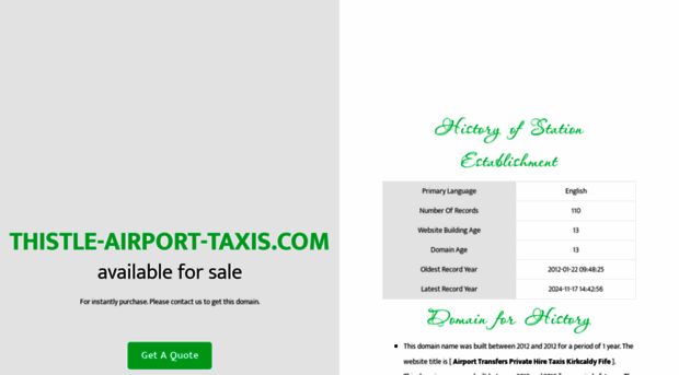 thistle-airport-taxis.com