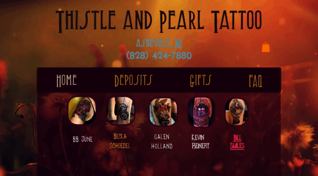 thistleandpearltattoo.com