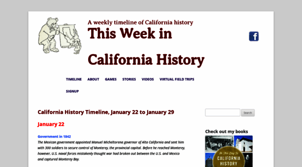 thisweekincaliforniahistory.com